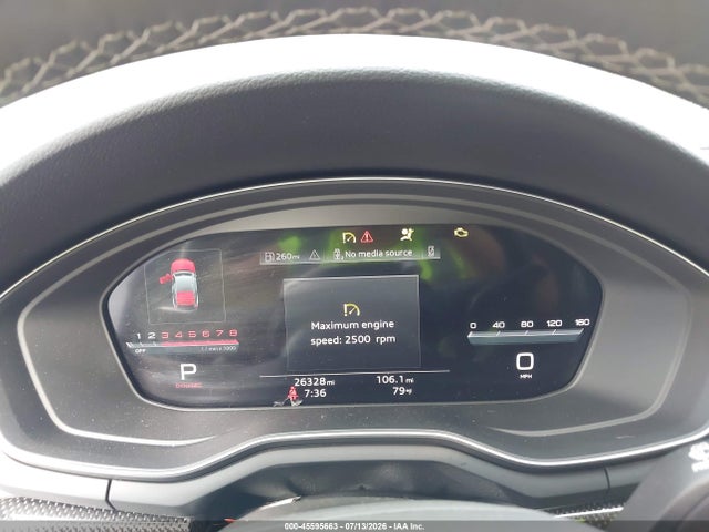 45595663 :رقم المزاد ، WAUC4CF51PA051238 vin ، 2023 Audi S5 Sportback Premium Plus Tfsi Quattro Tiptronic مزاد بيع