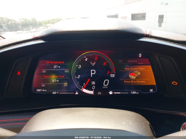Aukcja sprzedaży 2021 Chevrolet Corvette Stingray Rwd  1lt, vin: 1G1YA2D41M5105687, numer aukcji: 45595709