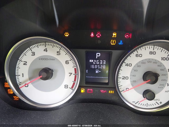 45595715 :رقم المزاد ، JF1GPAS60CH240887 vin ، 2012 Subaru Impreza 2.0i Sport Limited مزاد بيع