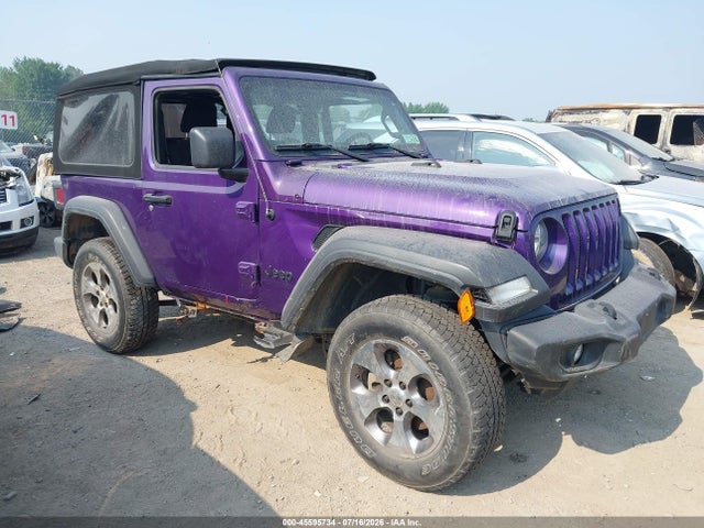 45595734 :رقم المزاد ، 1C4GJXAN4PW534298 vin ، 2023 Jeep Wrangler 2-door Sport S 4x4 مزاد بيع