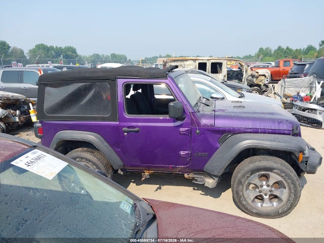 Продаж на аукціоні авто 2023 Jeep Wrangler 2-door Sport S 4x4, vin: 1C4GJXAN4PW534298, номер лоту: 45595734