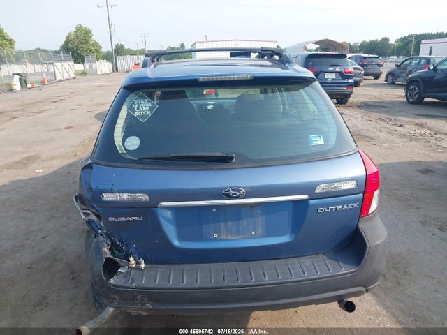 45595742 :رقم المزاد ، 4S4BP61CX87353411 vin ، 2008 Subaru Outback (natl) I/ll Bean W/nav/ll Bean W/nav/vdc مزاد بيع