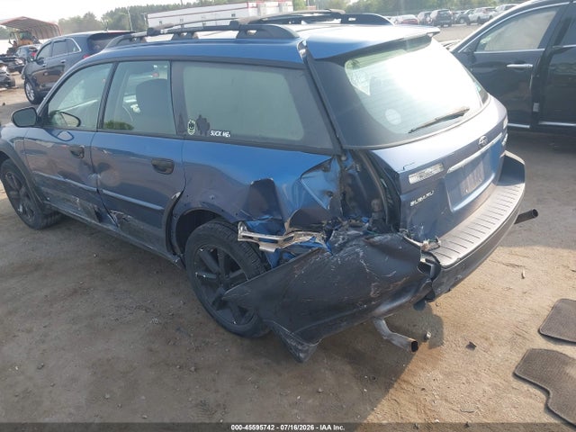 45595742 :رقم المزاد ، 4S4BP61CX87353411 vin ، 2008 Subaru Outback (natl) I/ll Bean W/nav/ll Bean W/nav/vdc مزاد بيع