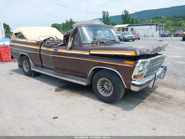 1978 Ford F150 მანქანა იყიდება აუქციონზე, vin: 000000X15SKBJ8626, აუქციონის ნომერი: 45595766