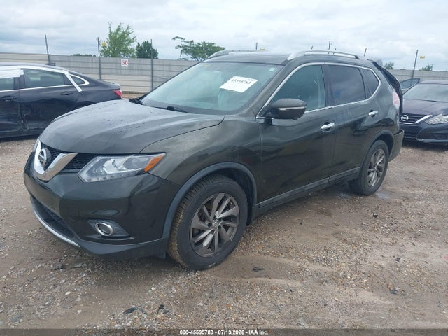 Продаж на аукціоні авто 2015 Nissan Rogue S/sl/sv, vin: 5N1AT2MT7FC804746, номер лоту: 45595783