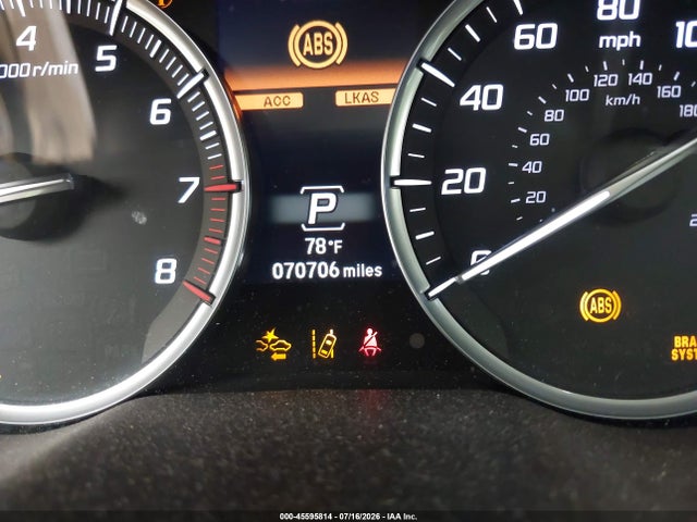 45595814 :رقم المزاد ، 5FRYD4H90GB058301 vin ، 2016 Acura Mdx Advance   Entertainment Packages/advance Package مزاد بيع