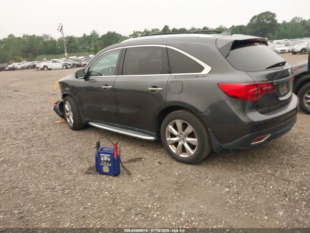 45595814 :رقم المزاد ، 5FRYD4H90GB058301 vin ، 2016 Acura Mdx Advance   Entertainment Packages/advance Package مزاد بيع