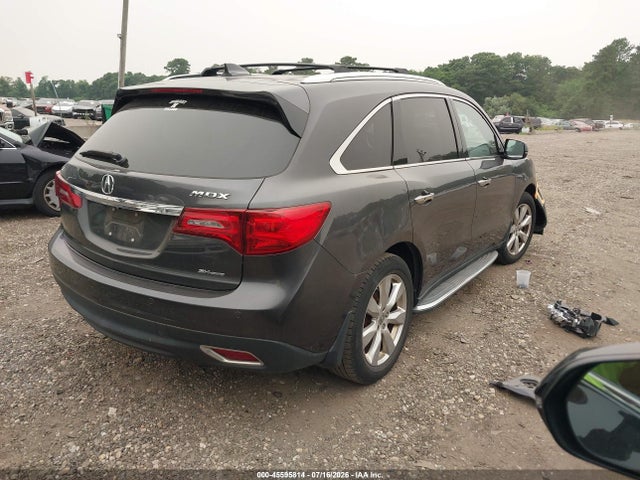 45595814 :رقم المزاد ، 5FRYD4H90GB058301 vin ، 2016 Acura Mdx Advance   Entertainment Packages/advance Package مزاد بيع