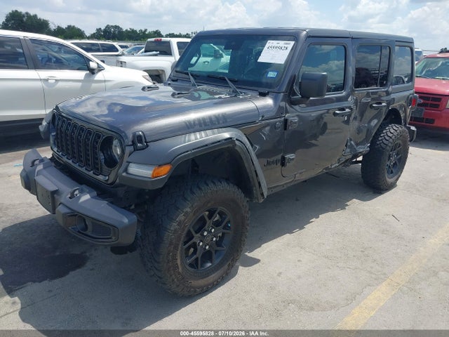 Продажа на аукционе авто 2024 Jeep Wrangler 4-door Willys 4x4, vin: 1C4PJXDG0RW354834, номер лота: 45595828