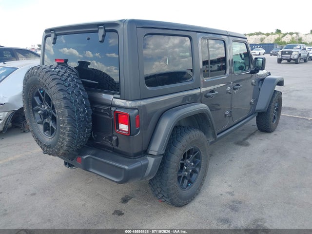 Продажа на аукционе авто 2024 Jeep Wrangler 4-door Willys 4x4, vin: 1C4PJXDG0RW354834, номер лота: 45595828