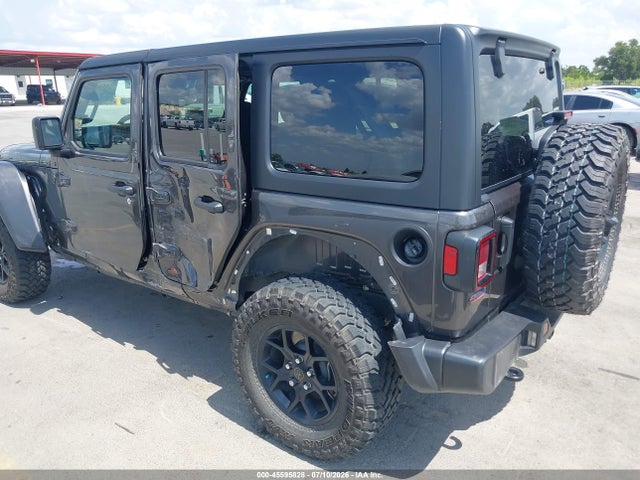 Продажа на аукционе авто 2024 Jeep Wrangler 4-door Willys 4x4, vin: 1C4PJXDG0RW354834, номер лота: 45595828