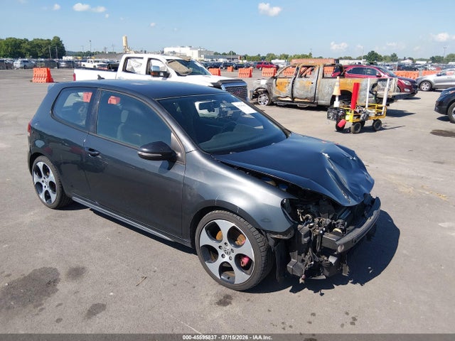 2012 Volkswagen Gti 2-door მანქანა იყიდება აუქციონზე, vin: WVWFV7AJ3CW244593, აუქციონის ნომერი: 45595837