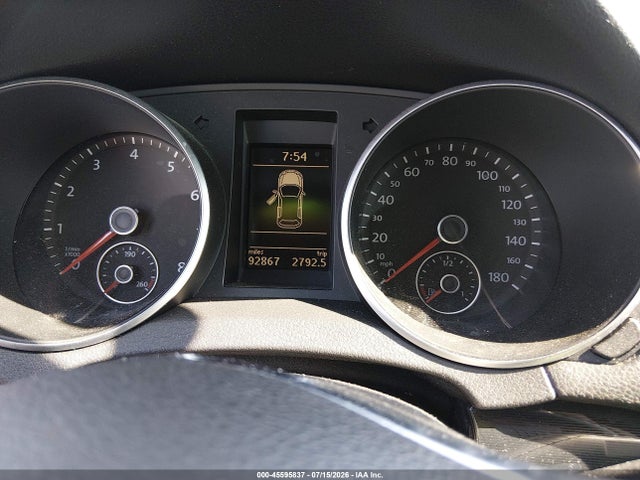 2012 Volkswagen Gti 2-door მანქანა იყიდება აუქციონზე, vin: WVWFV7AJ3CW244593, აუქციონის ნომერი: 45595837