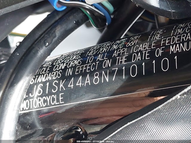 Suzuki Dr-z400 Sm 2022 JS1SK44A8N7101101 Image 10