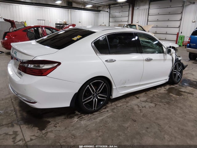 2017 Honda Accord Touring V6 მანქანა იყიდება აუქციონზე, vin: 1HGCR3F90HA012683, აუქციონის ნომერი: 45595902