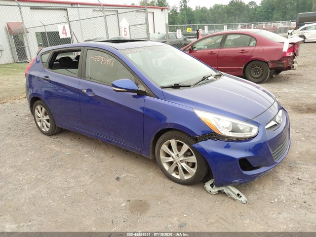 2014 Hyundai Accent Se მანქანა იყიდება აუქციონზე, vin: KMHCU5AE1EU186927, აუქციონის ნომერი: 45595921