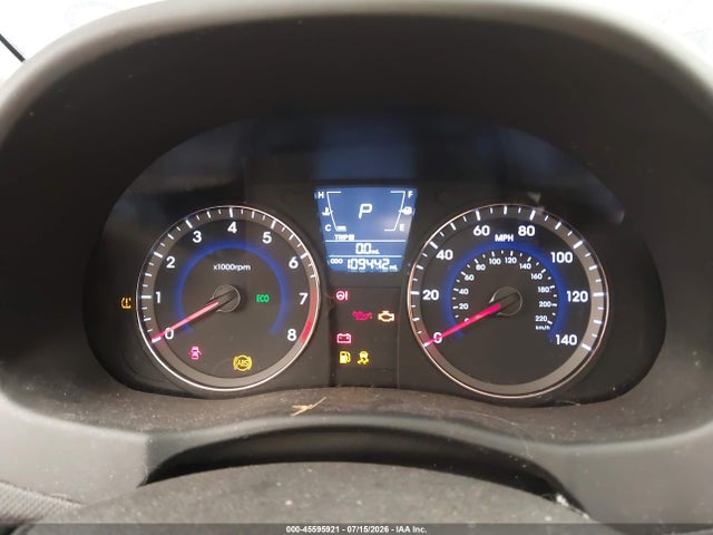 Aukcja sprzedaży 2014 Hyundai Accent Se, vin: KMHCU5AE1EU186927, numer aukcji: 45595921