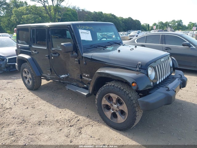 Продажа на аукционе авто 2017 Jeep Wrangler Unlimited Sahara, vin: 1C4HJWEG8HL583419, номер лота: 45595947