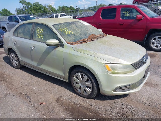 Продаж на аукціоні авто 2011 Volkswagen Jetta 2.5l Se, vin: 3VWDX7AJ0BM397266, номер лоту: 45595975