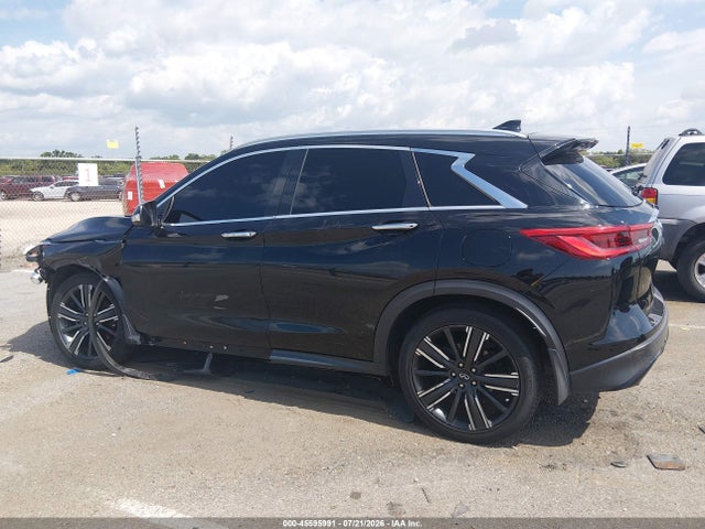 45595991 :رقم المزاد ، 3PCAJ5BAXMF105303 vin ، 2021 Infiniti Qx50 Luxe مزاد بيع