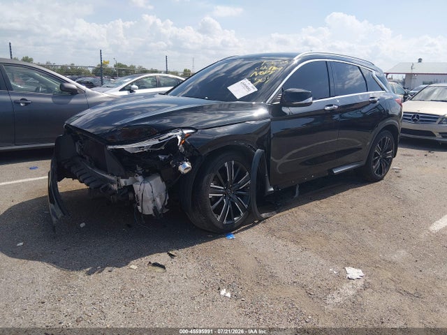 45595991 :رقم المزاد ، 3PCAJ5BAXMF105303 vin ، 2021 Infiniti Qx50 Luxe مزاد بيع
