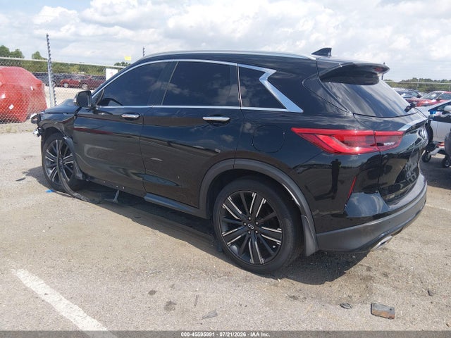 45595991 :رقم المزاد ، 3PCAJ5BAXMF105303 vin ، 2021 Infiniti Qx50 Luxe مزاد بيع