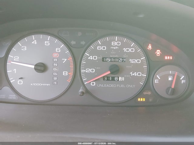 45595997 :رقم المزاد ، JH4DB7655VS004661 vin ، 1997 Acura Integra Ls مزاد بيع