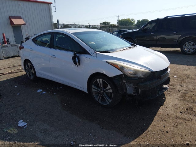 2015 Hyundai Elantra Sport მანქანა იყიდება აუქციონზე, vin: KMHDH4AHXFU382489, აუქციონის ნომერი: 45596015
