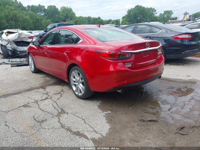 2015 Mazda Mazda6 I Touring მანქანა იყიდება აუქციონზე, vin: JM1GJ1V53F1208690, აუქციონის ნომერი: 45596022
