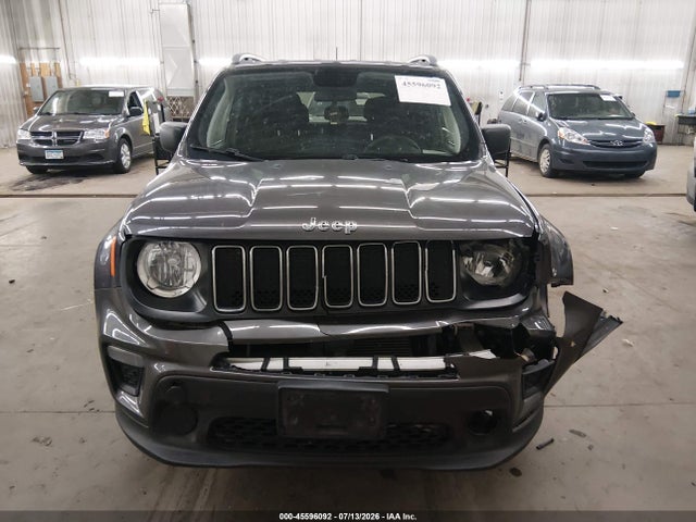 45596092 :رقم المزاد ، ZACNJBAB6KPJ80741 vin ، 2019 Jeep Renegade Sport 4x4 مزاد بيع