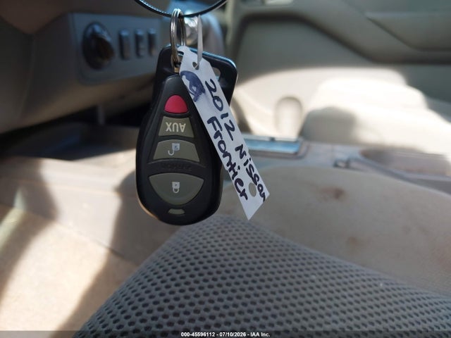 45596112 :رقم المزاد ، 1N6AD0FV2CC441933 vin ، 2012 Nissan Frontier Sv مزاد بيع