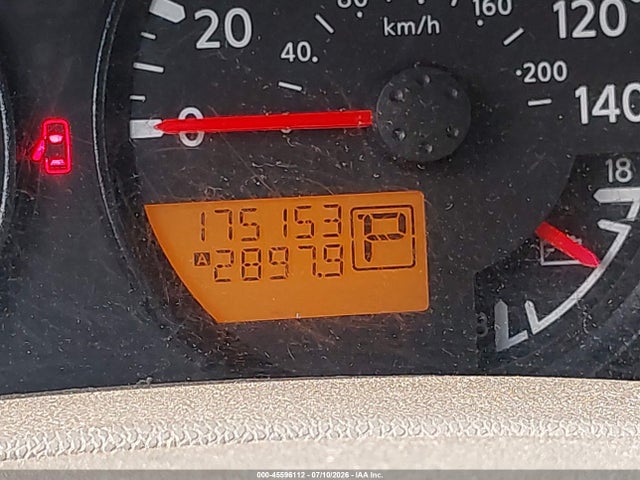45596112 :رقم المزاد ، 1N6AD0FV2CC441933 vin ، 2012 Nissan Frontier Sv مزاد بيع