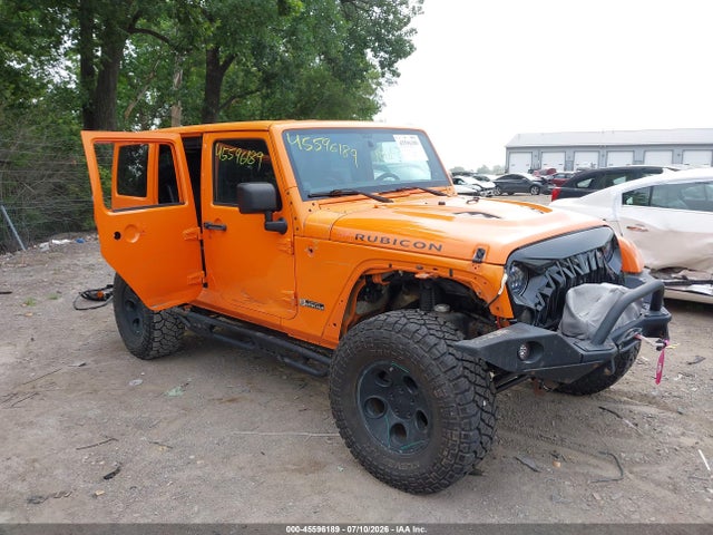45596189 :رقم المزاد ، 1C4BJWFG4DL524852 vin ، 2013 Jeep Wrangler Unlimited Rubicon مزاد بيع