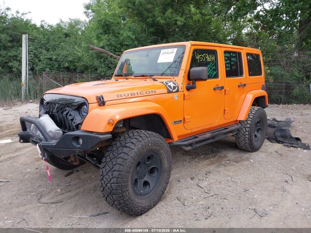 45596189 :رقم المزاد ، 1C4BJWFG4DL524852 vin ، 2013 Jeep Wrangler Unlimited Rubicon مزاد بيع