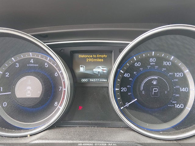 Продажа на аукционе авто 2014 Hyundai Sonata Limited 2.0t, vin: 5NPEC4AB6EH941743, номер лота: 45596263