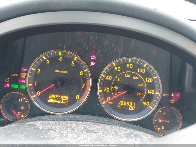 2006 Infiniti Fx35 მანქანა იყიდება აუქციონზე, vin: JNRAS08W46X211404, აუქციონის ნომერი: 45596266