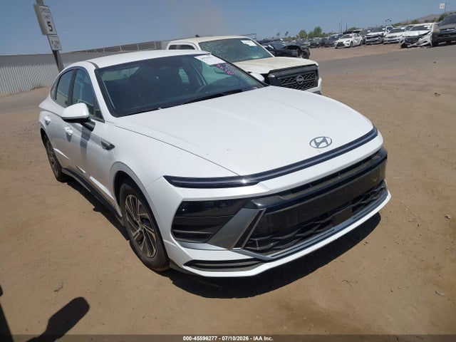 45596277 :رقم المزاد ، KMHL24JJ9TA153945 vin ، 2026 Hyundai Sonata Hybrid Blue مزاد بيع