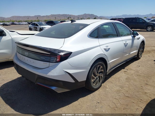 45596277 :رقم المزاد ، KMHL24JJ9TA153945 vin ، 2026 Hyundai Sonata Hybrid Blue مزاد بيع