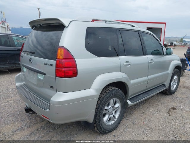 Продажа на аукционе авто 2004 Lexus Gx 470, vin: JTJBT20X240035537, номер лота: 45596280