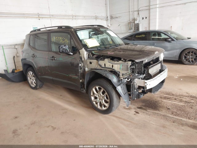 2017 Jeep Renegade Latitude მანქანა იყიდება აუქციონზე, vin: ZACCJBBB4HPG36110, აუქციონის ნომერი: 45596293