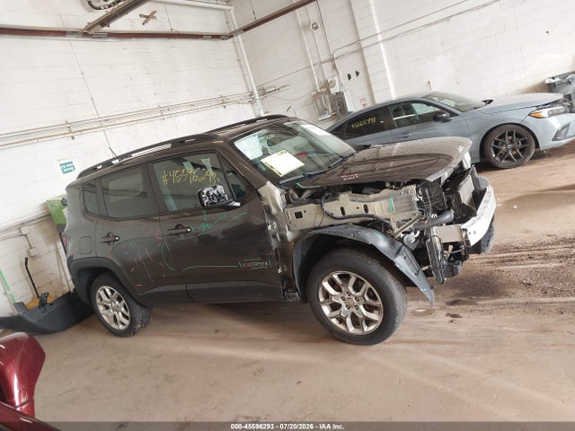 2017 Jeep Renegade Latitude მანქანა იყიდება აუქციონზე, vin: ZACCJBBB4HPG36110, აუქციონის ნომერი: 45596293