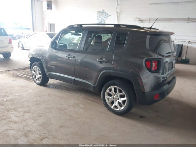 2017 Jeep Renegade Latitude მანქანა იყიდება აუქციონზე, vin: ZACCJBBB4HPG36110, აუქციონის ნომერი: 45596293