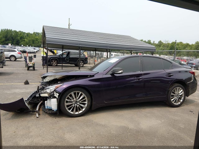 Aukcja sprzedaży 2021 Infiniti Q50 Luxe Awd, vin: JN1EV7BRXMM751846, numer aukcji: 45596296