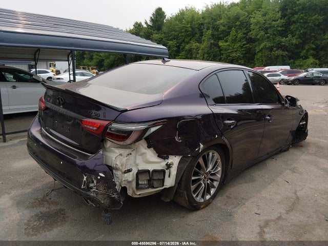 Aukcja sprzedaży 2021 Infiniti Q50 Luxe Awd, vin: JN1EV7BRXMM751846, numer aukcji: 45596296