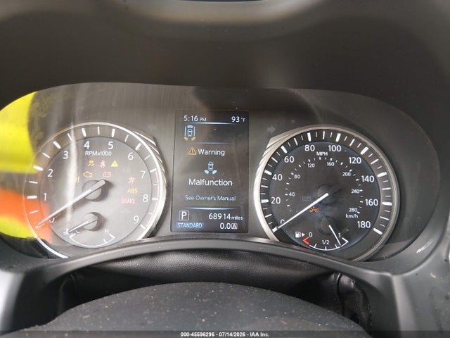 Aukcja sprzedaży 2021 Infiniti Q50 Luxe Awd, vin: JN1EV7BRXMM751846, numer aukcji: 45596296