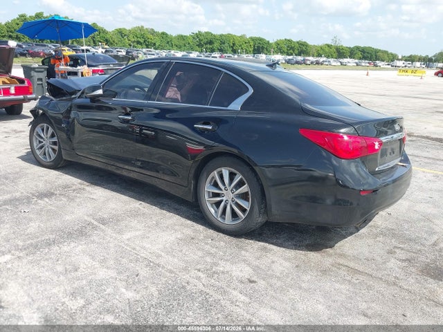 2015 Infiniti Q50 Premium/sport მანქანა იყიდება აუქციონზე, vin: JN1BV7AP4FM343848, აუქციონის ნომერი: 45596306