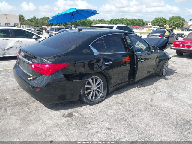 2015 Infiniti Q50 Premium/sport მანქანა იყიდება აუქციონზე, vin: JN1BV7AP4FM343848, აუქციონის ნომერი: 45596306