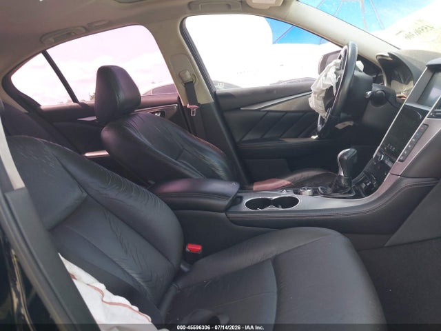 2015 Infiniti Q50 Premium/sport მანქანა იყიდება აუქციონზე, vin: JN1BV7AP4FM343848, აუქციონის ნომერი: 45596306