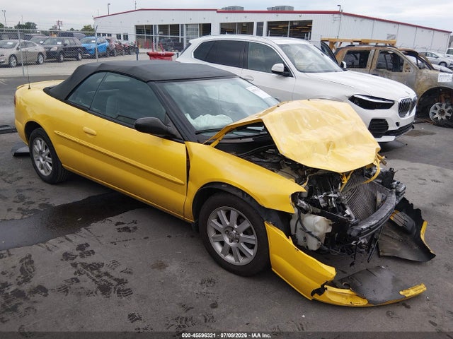 45596321 :رقم المزاد ، 1C3EL75R64N190154 vin ، 2004 Chrysler Sebring Gtc مزاد بيع