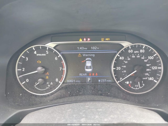 2025 Nissan Altima Sv Fwd მანქანა იყიდება აუქციონზე, vin: 1N4BL4DV0SN357364, აუქციონის ნომერი: 45596361